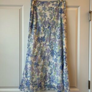 Sabo Skirt A-Line Floral Skirt
